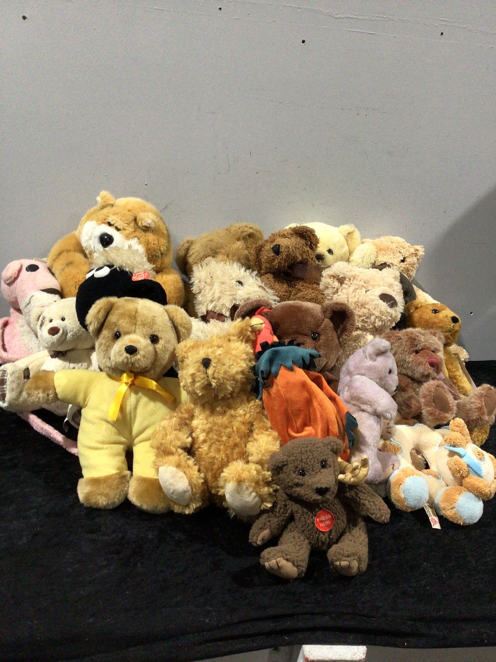 Lot 259: An Assorted Collection  Plush Toys, Predominantly Teddy Bears