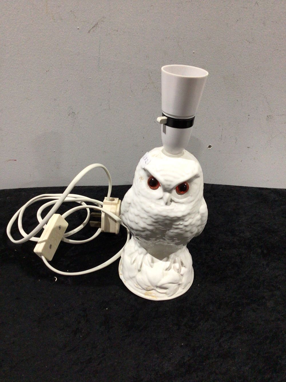 Lot 373: A Poole Pottery Owl Lampbase