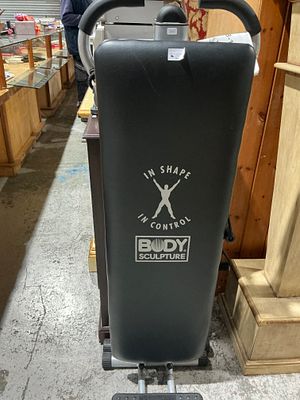 Body Sculpture Total Trainer Incline Resistance Fitness Machine. A single piece of modern 