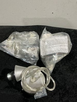 A Collection of 50 Modern Contemporary Lighting Fixture Installation Kits. This lot consists of 