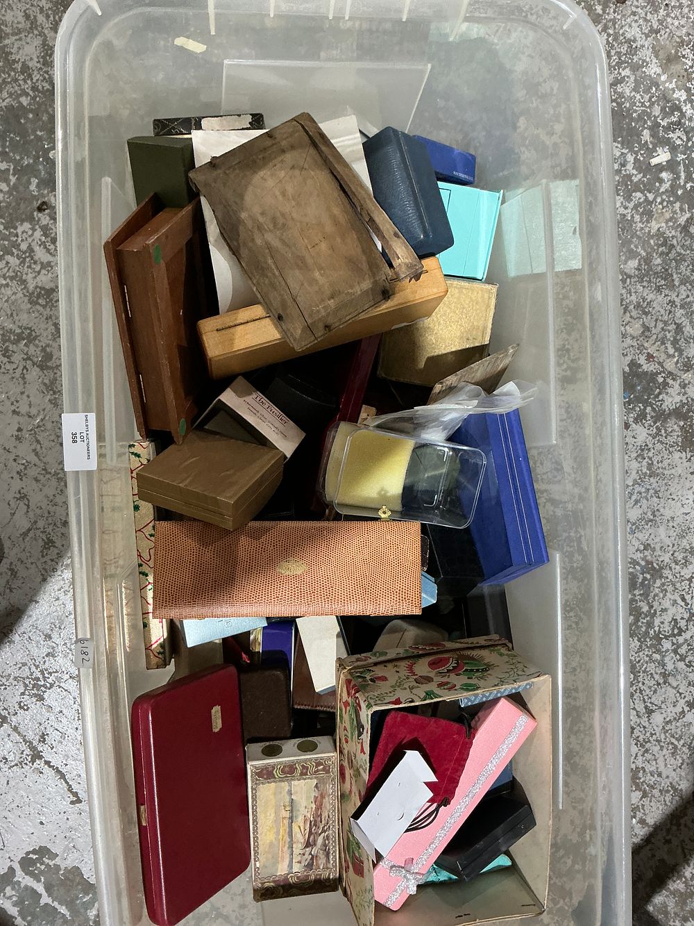 Lot 358: A Collection of Assorted Jewelry and Presentation Boxes
