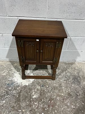 Wood Bros Old Charm Pedestal Cabinet. A Wood Bros Old Charm pedestal cabinet constructed from 