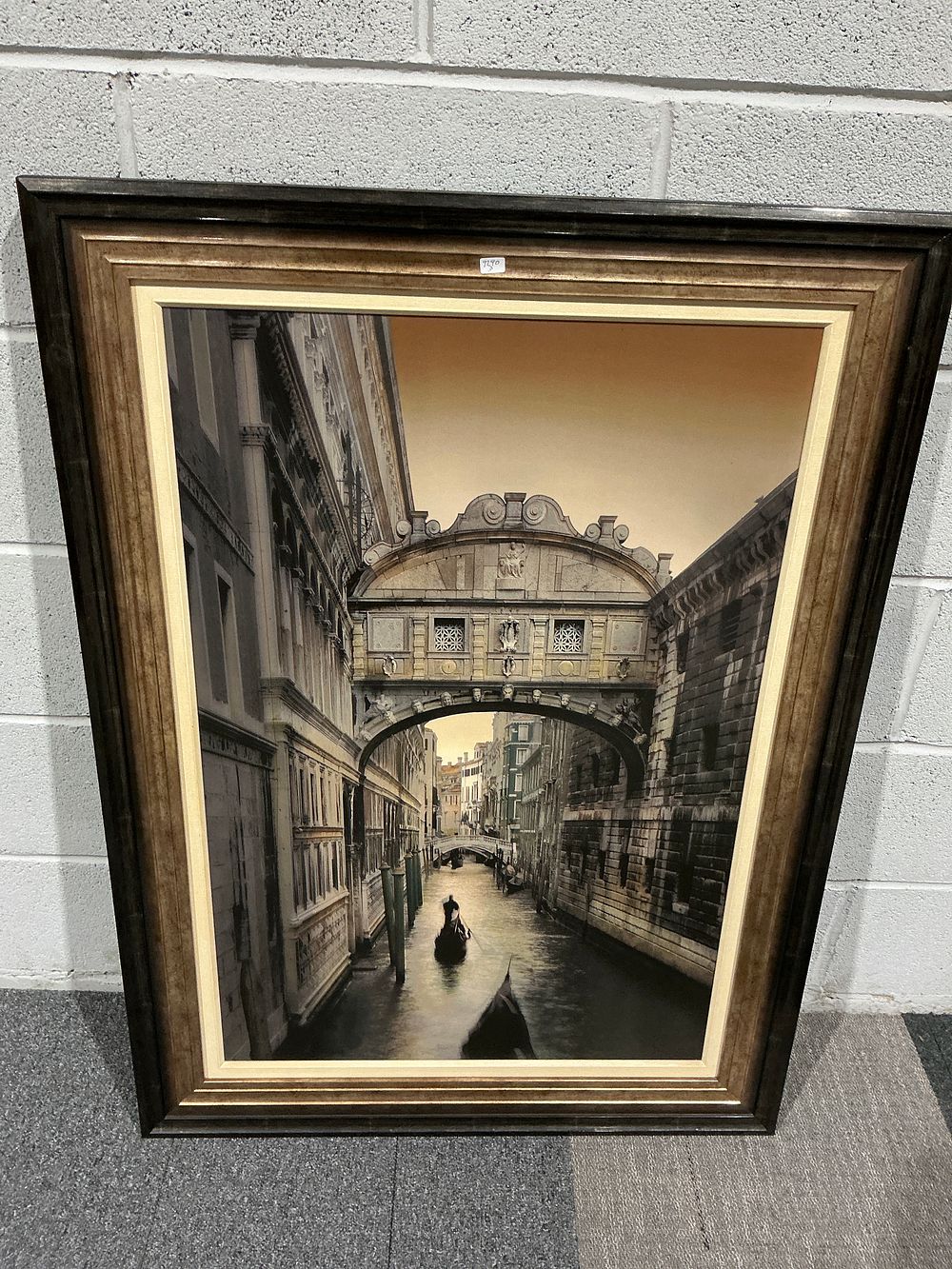 Lot 188: Attributed to Wayne Vanscoy (American, Contemporary) 'Don't Look Back'
