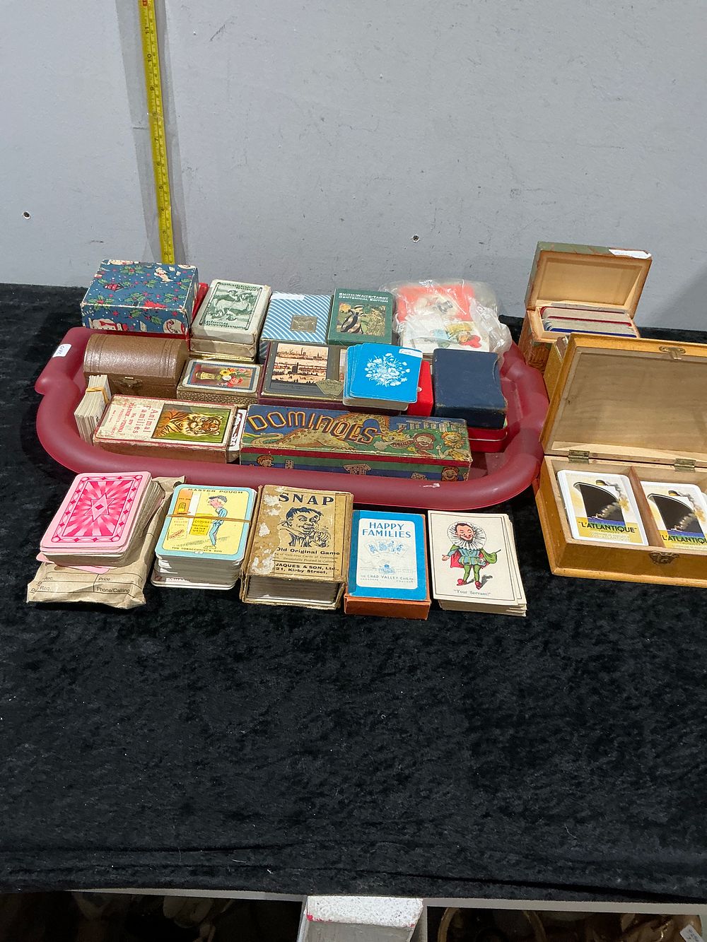 Lot 330: Large Collection of Vintage Card Games, Playing Cards, and Dominoes, c. 1890–1970s