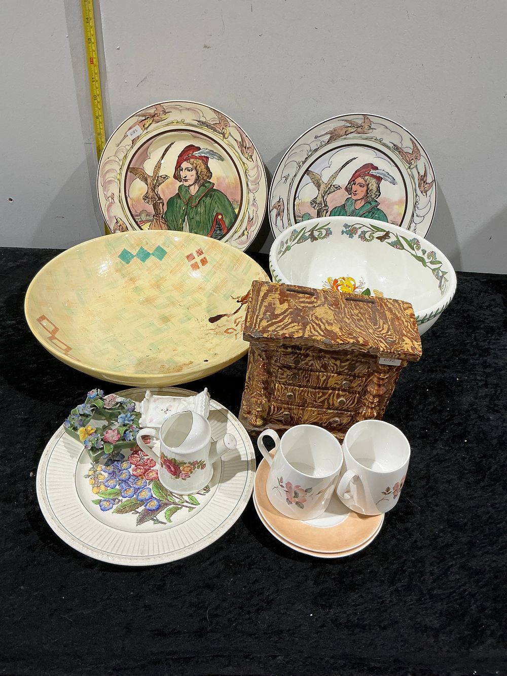Lot 347: A Collection of Royal Doulton Series Ware and English Ceramics including a Wedgwood Architectural Bank
Category: Ceramics