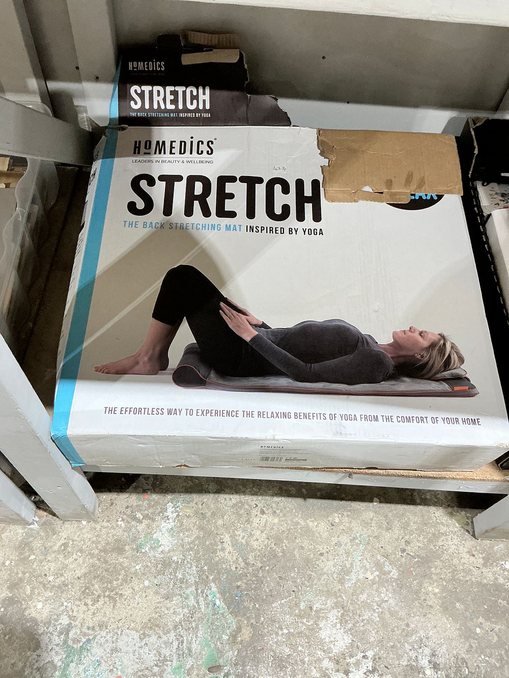 Lot 357: HOMEDICS, Stretch Back Stretching Mat, Original Commercial Issue, [n.d.