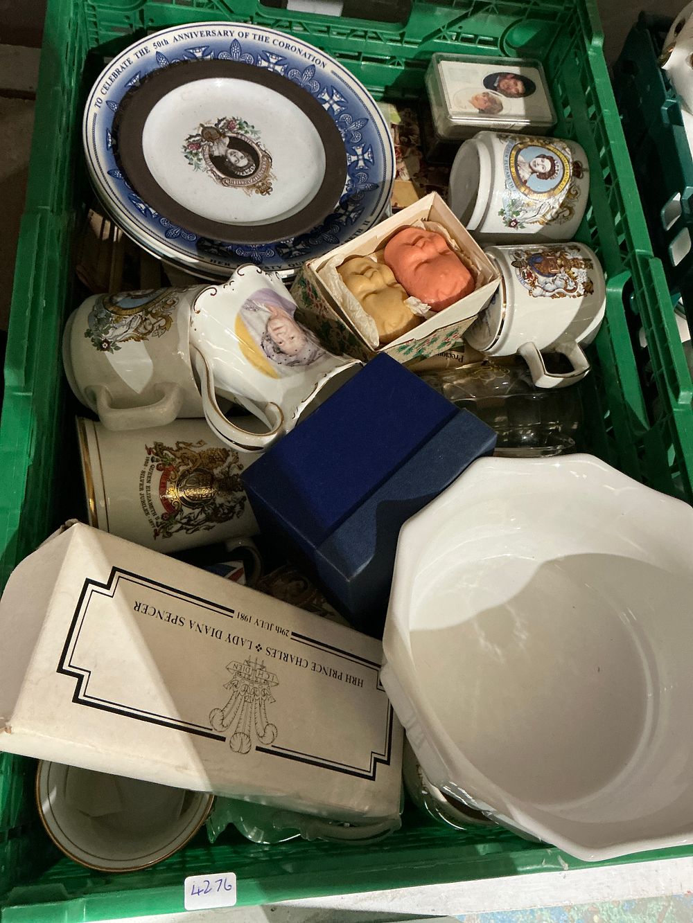 Lot 364: Various British Potteries, Royal Commemorative Collection, N/A, Silver Jubilee and Royal Wedding Items