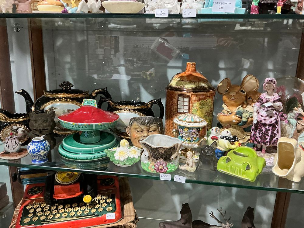 Lot 407: Vintage Price Kensington Cottageware, Decorative Porcelain Figurines,
