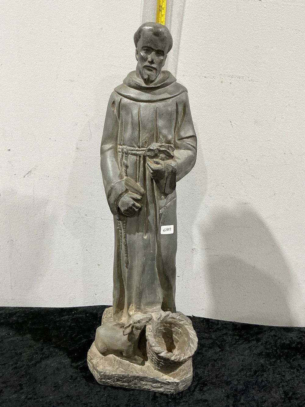 Lot 264: A House Parts, Inc. Composite Sculpture of Saint Francis of Assisi