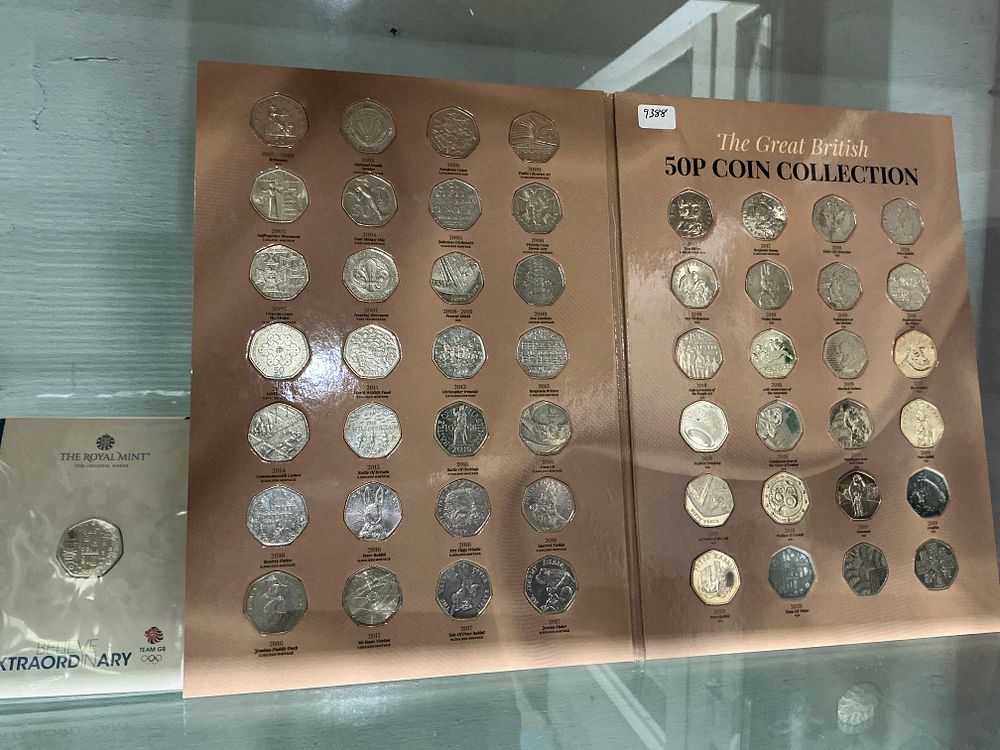 Lot 173: UK 1997-2020 A Collection of 50 Pence Coins, Cupro-Nickel