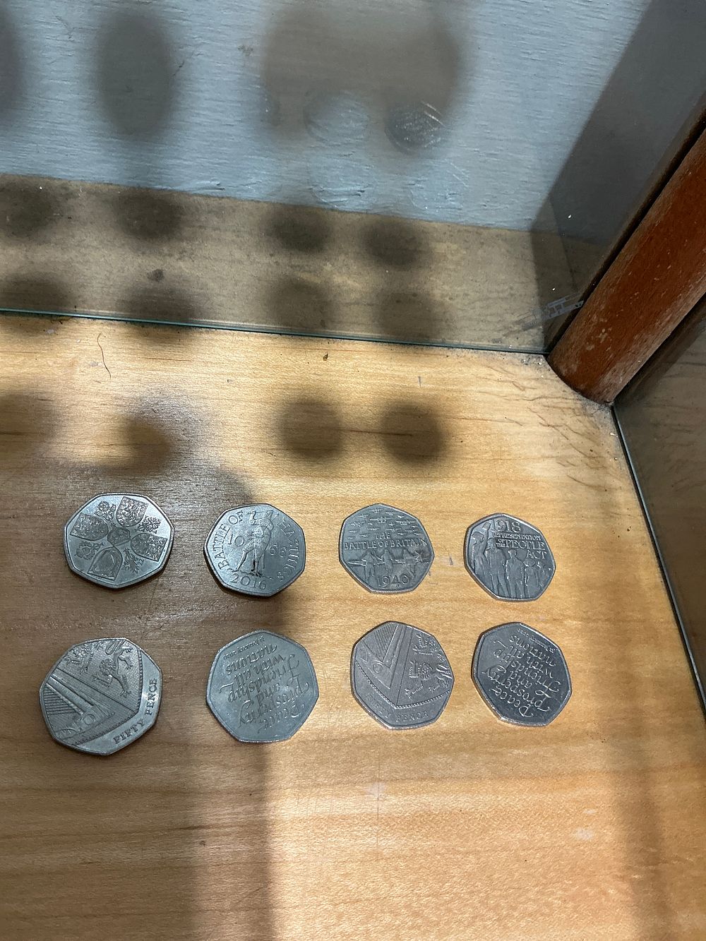Lot 181: UK 2015-2020 Collection of 50 Pence Coins, Cupro-Nickel