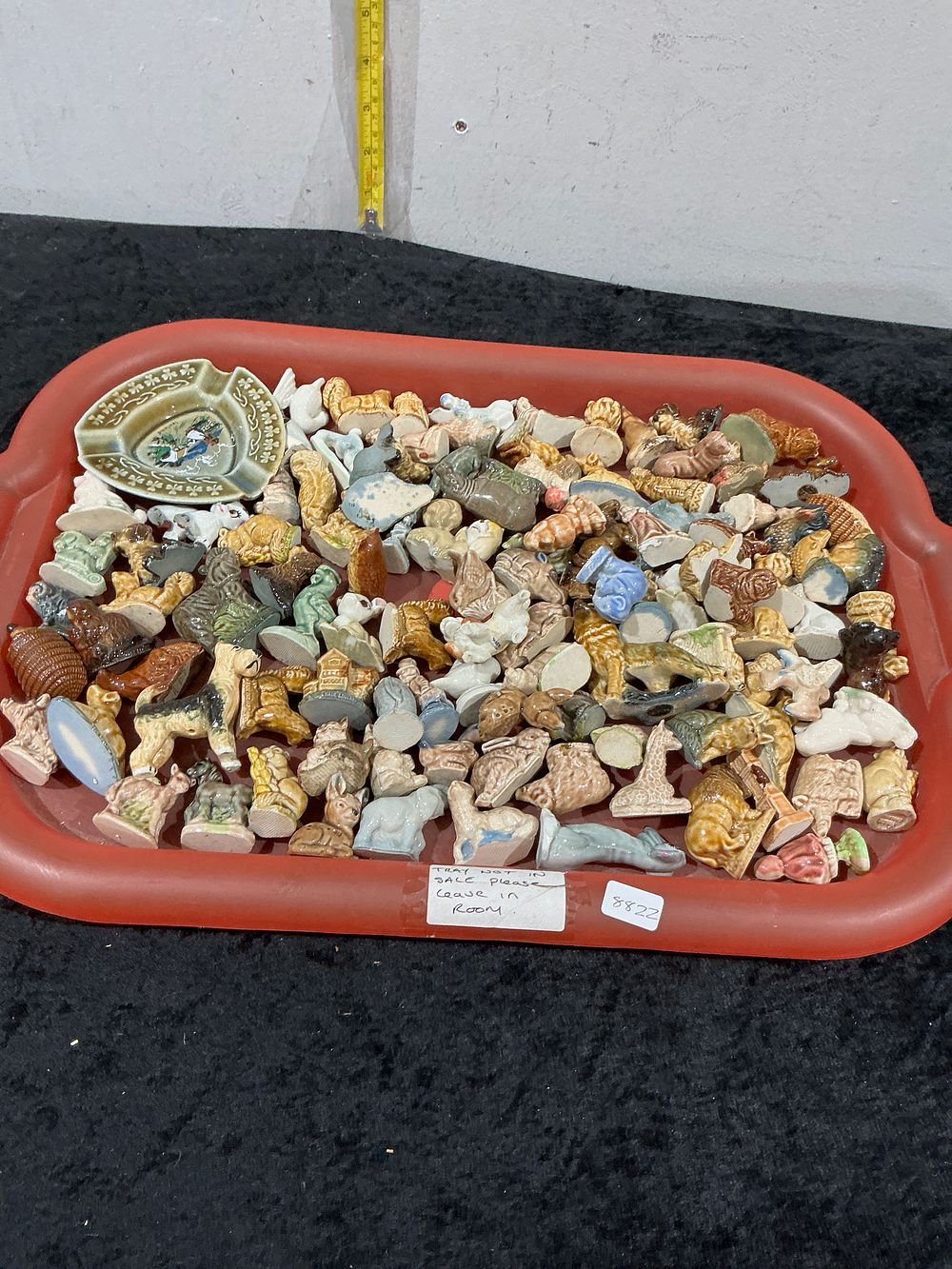 Lot 215: Wade Ceramics, Large Collection of Whimsies and Red Rose Tea Figurines
