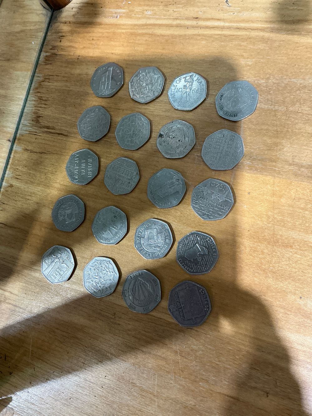 Lot 241: UK and Jersey 1998-2020 50 Pence Commemorative Group, Cupro-Nickel