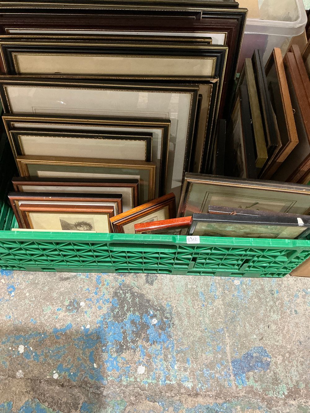 Lot 403: A Collection of Assorted Framed Prints and Artworks, Various Gilt and Wood Mouldings, 20th Century
