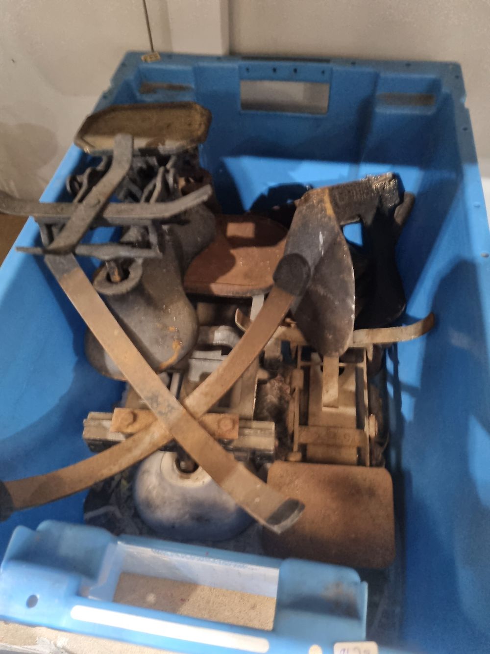 Lot 162: A Collection of Vintage Cast Iron Cobbler's Lasts and Shoemaking Equipment