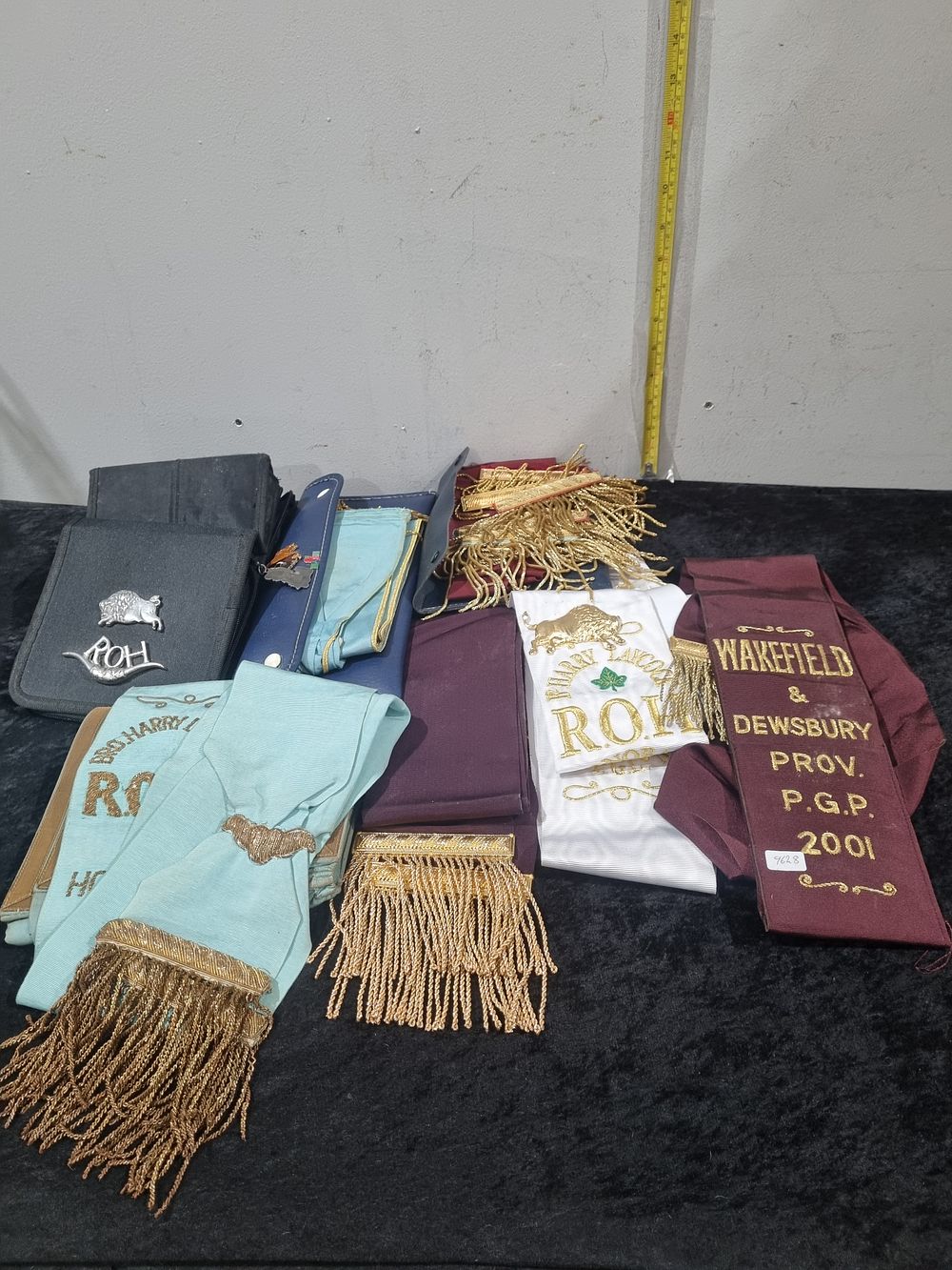 Lot 333: A Collection of Royal Antediluvian Order of Buffaloes Fraternal Regalia and Sashes