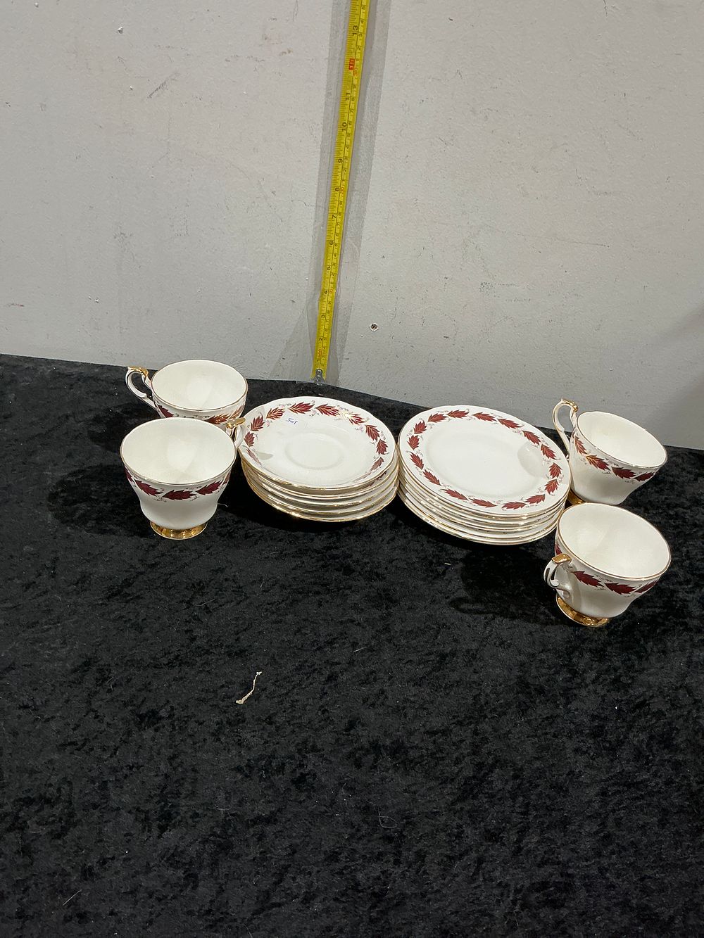 Lot 164: A Set of Paragon Fine Bone China Tea Wares in the Elegance Pattern