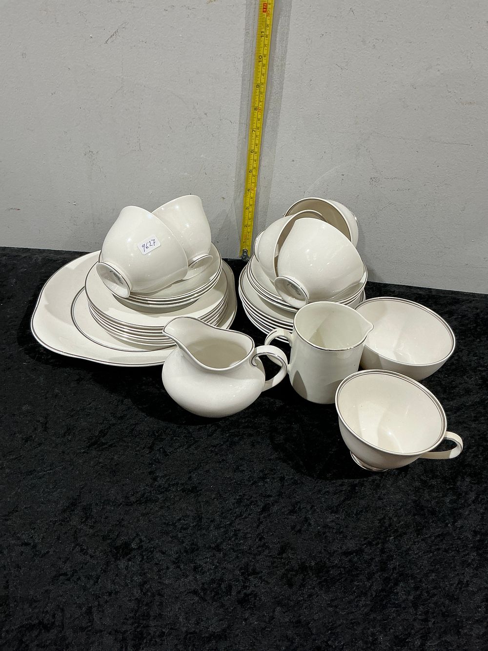 Lot 166: A Set of Royal Doulton Argenta Pattern English Translucent China Tableware