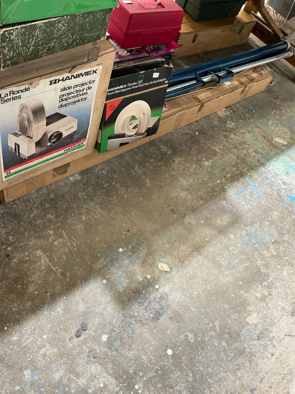 Lot 378: A Collection of Hanimex Photographic Projection Equipment and Accessories