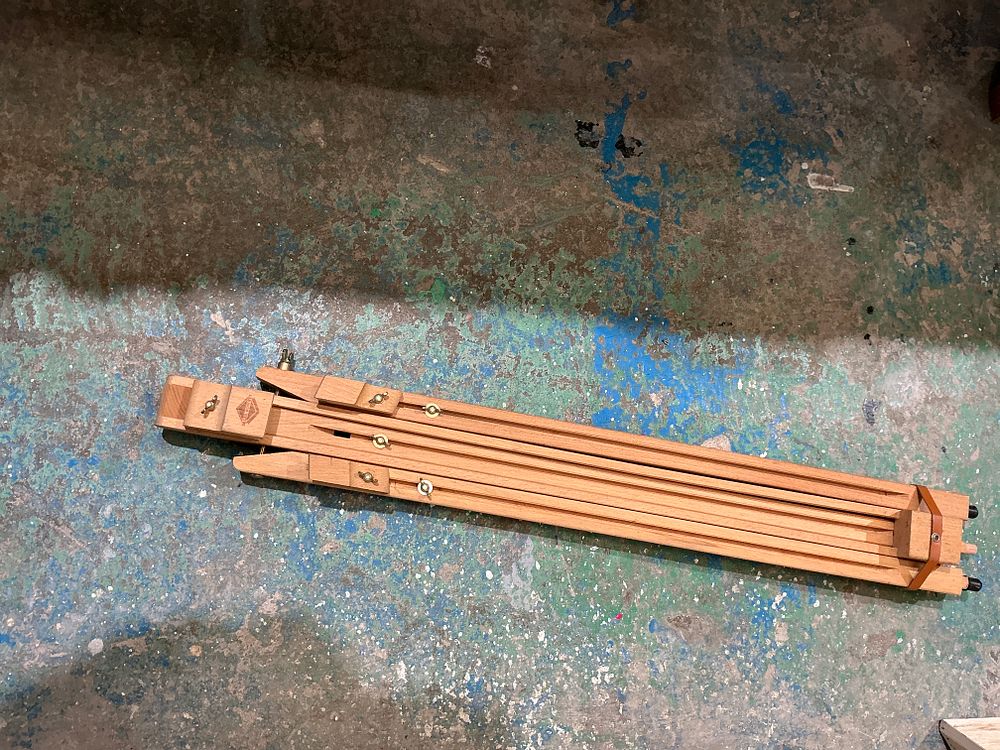Lot 379: Daler-Rowney St. Paul's Folding Wooden Artist Easel