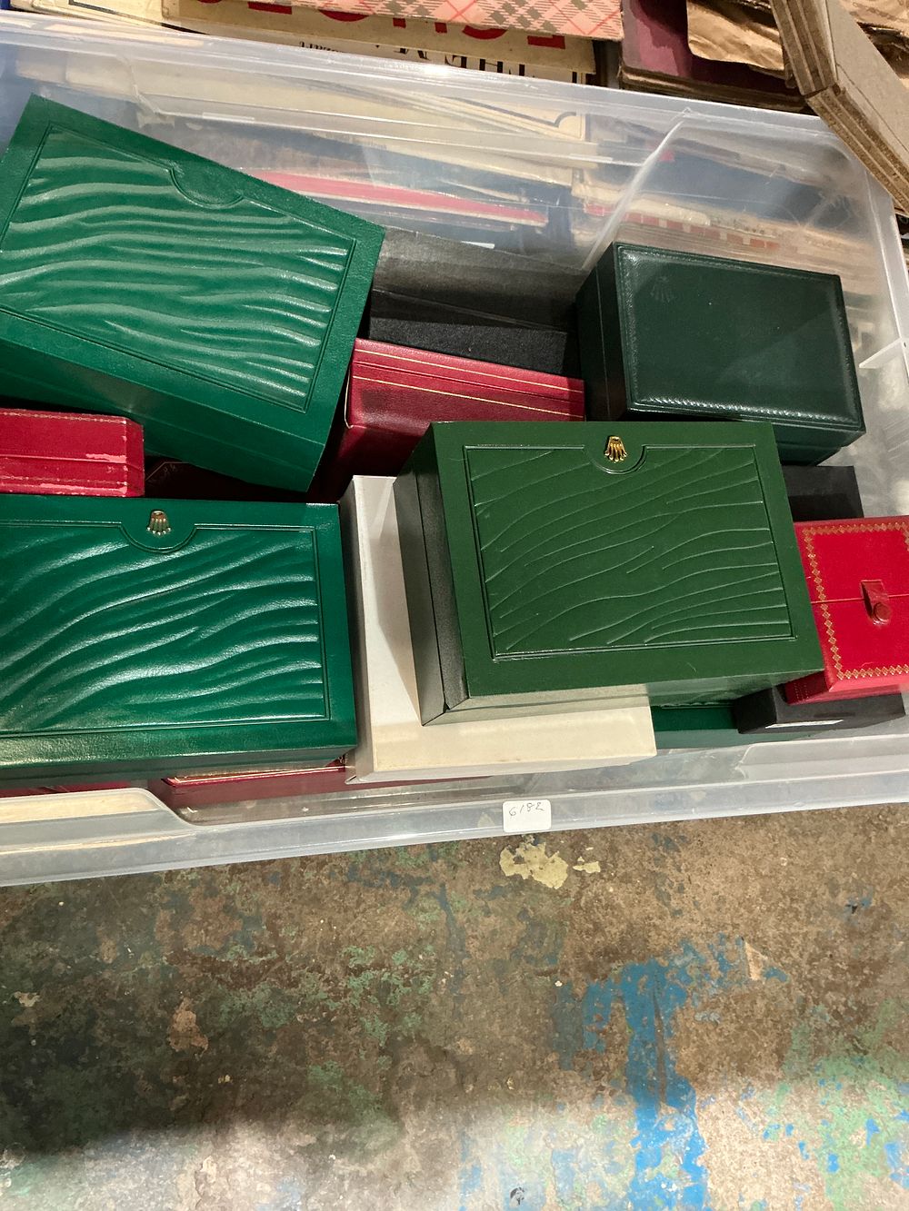 Lot 381: A Collection of Approximately 10-12 Luxury Watch and Jewellery Presentation Boxes