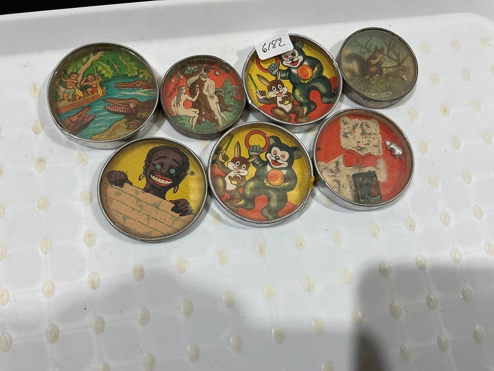 Lot 162: A Group of Vintage Dexterity Puzzles