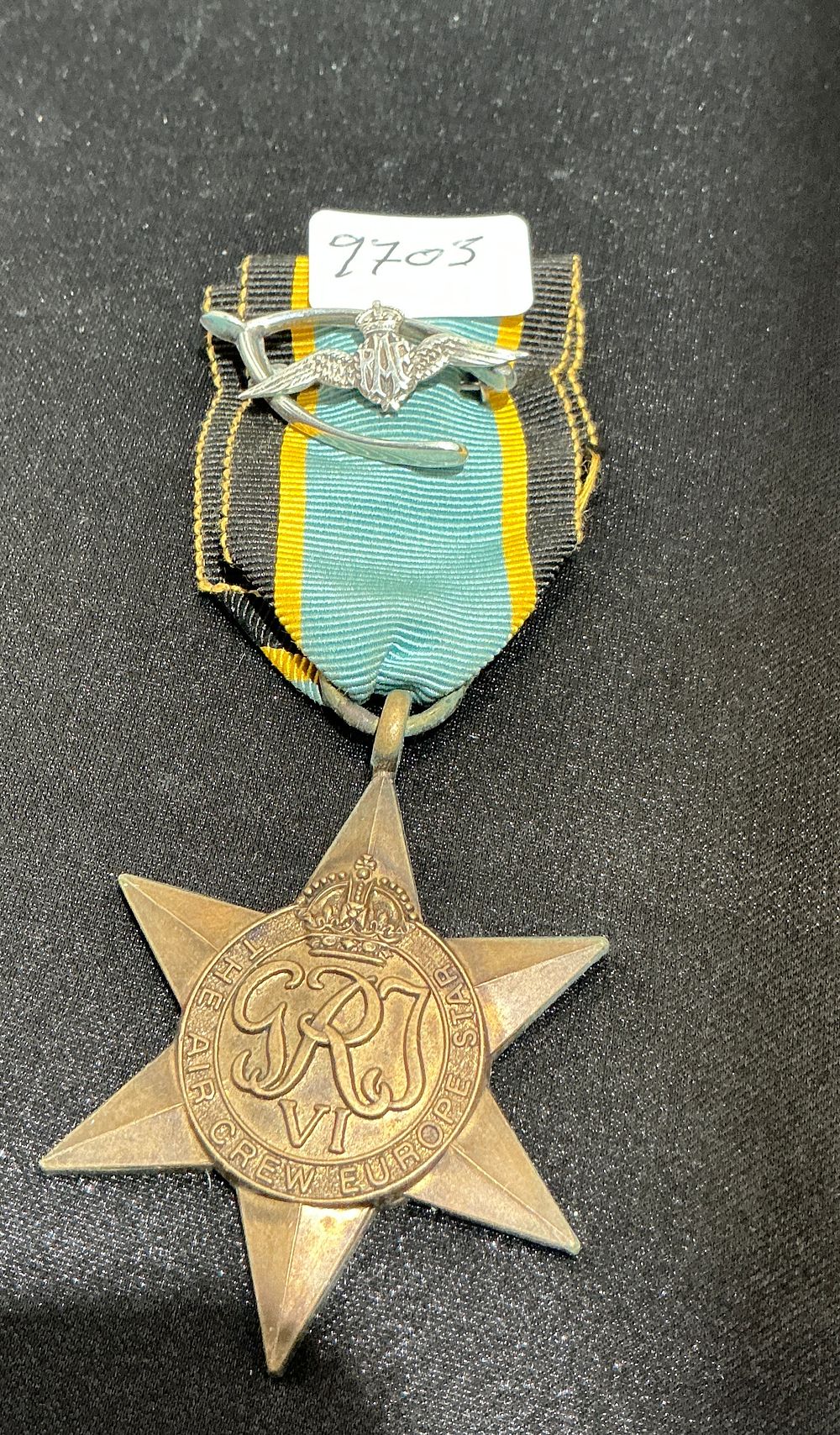 Lot 300: A Second World War Air Crew Europe Star Campaign Medal