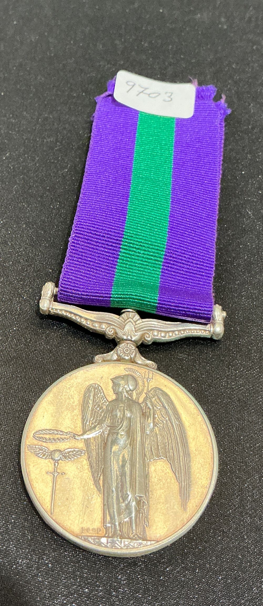 Lot 301: George VI Silver General Service Medal 1918-1962