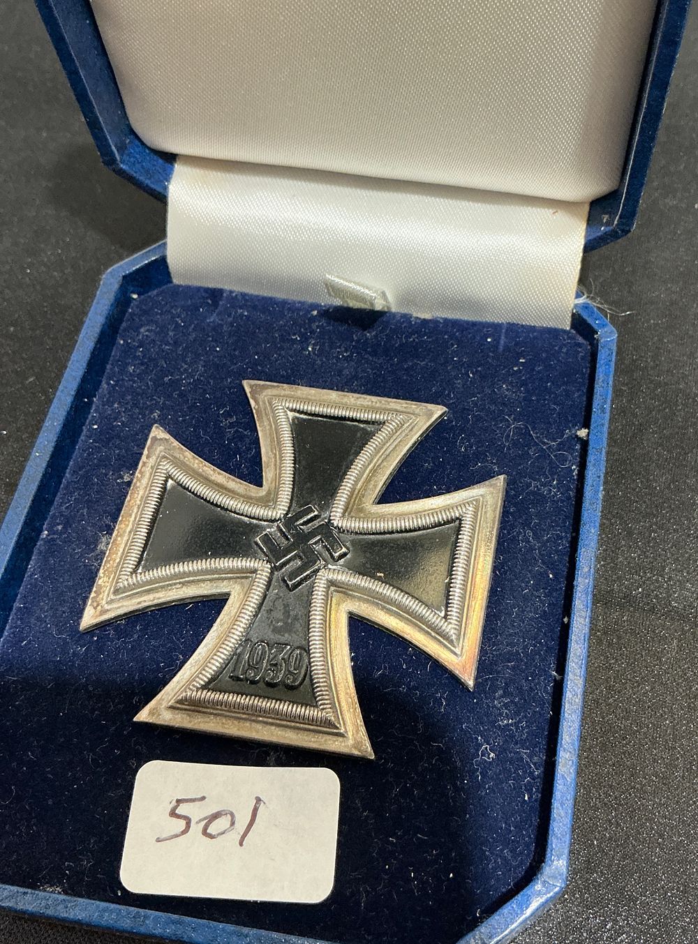 Lot 330: 1939 Iron Cross 1st Class, Maker Marked 1, Deschler & Sohn