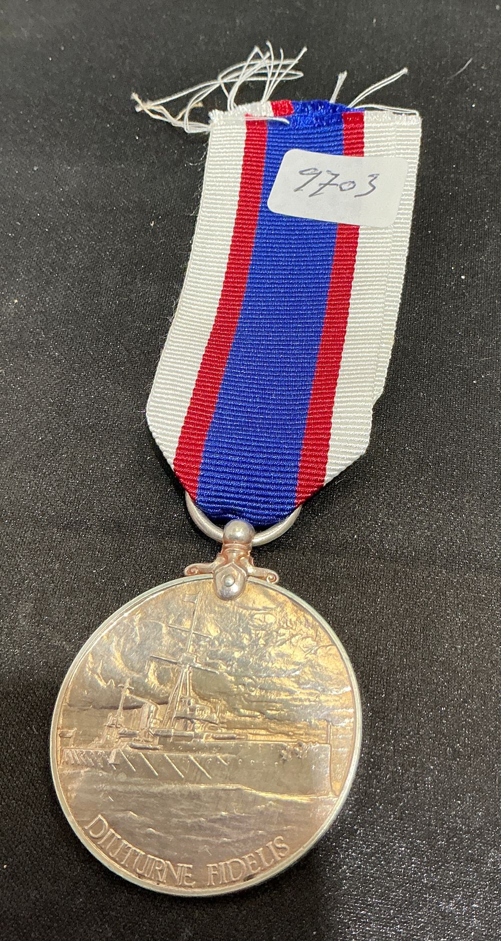 Lot 334: A George VI Royal Fleet Reserve Long Service and Good Conduct Medal Named to G. Morgan