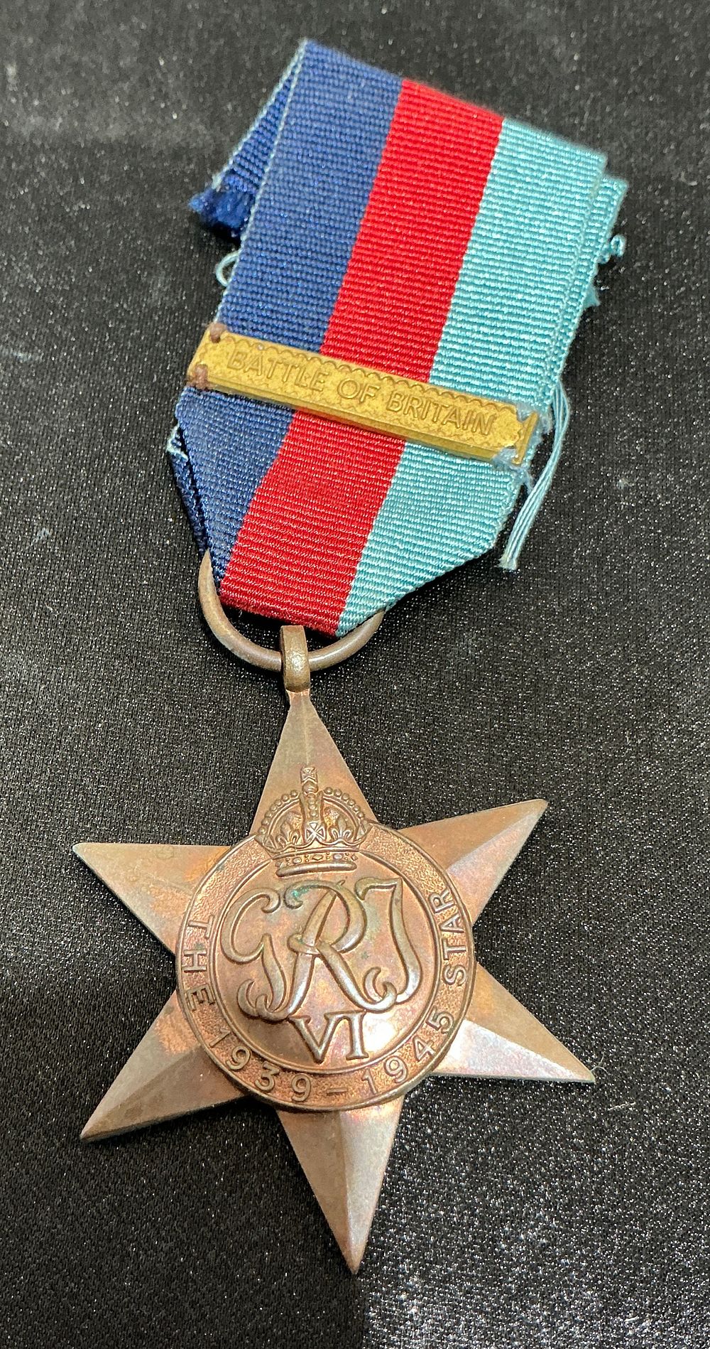 Lot 343: A Second World War British 1939-1945 Star with Battle of Britain Clasp
