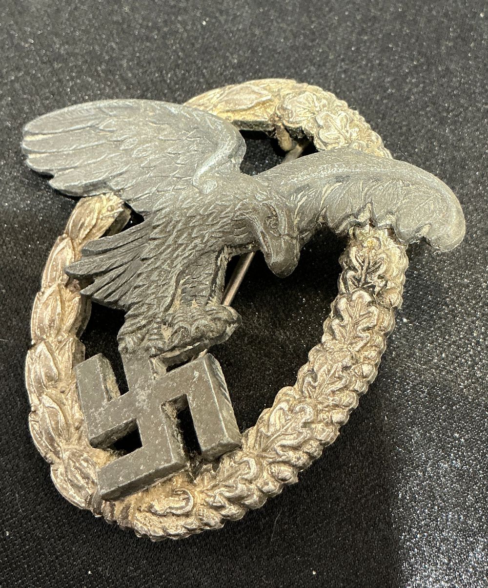 Lot 360: WWII German Luftwaffe Observer Badge