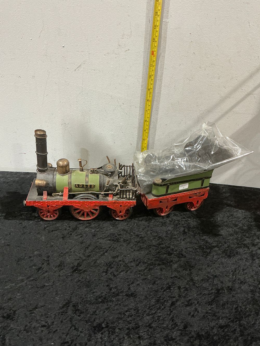 Lot 161: A Vintage Model of the Adler Steam Locomotive and Tender