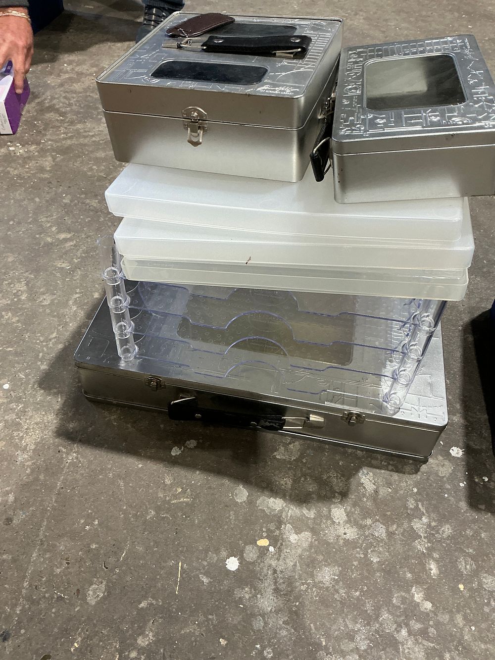 Lot 222: A Collection of Gaming and Hobby Storage Cases