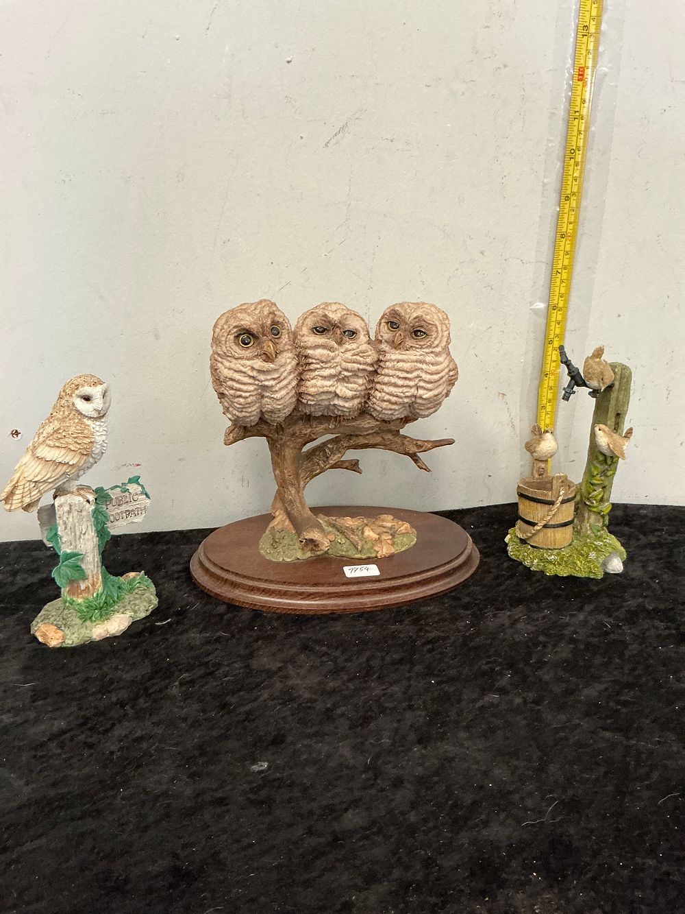 Lot 292: A Trio of British Decorative Bird Figurines including Country Artists and Sherratt