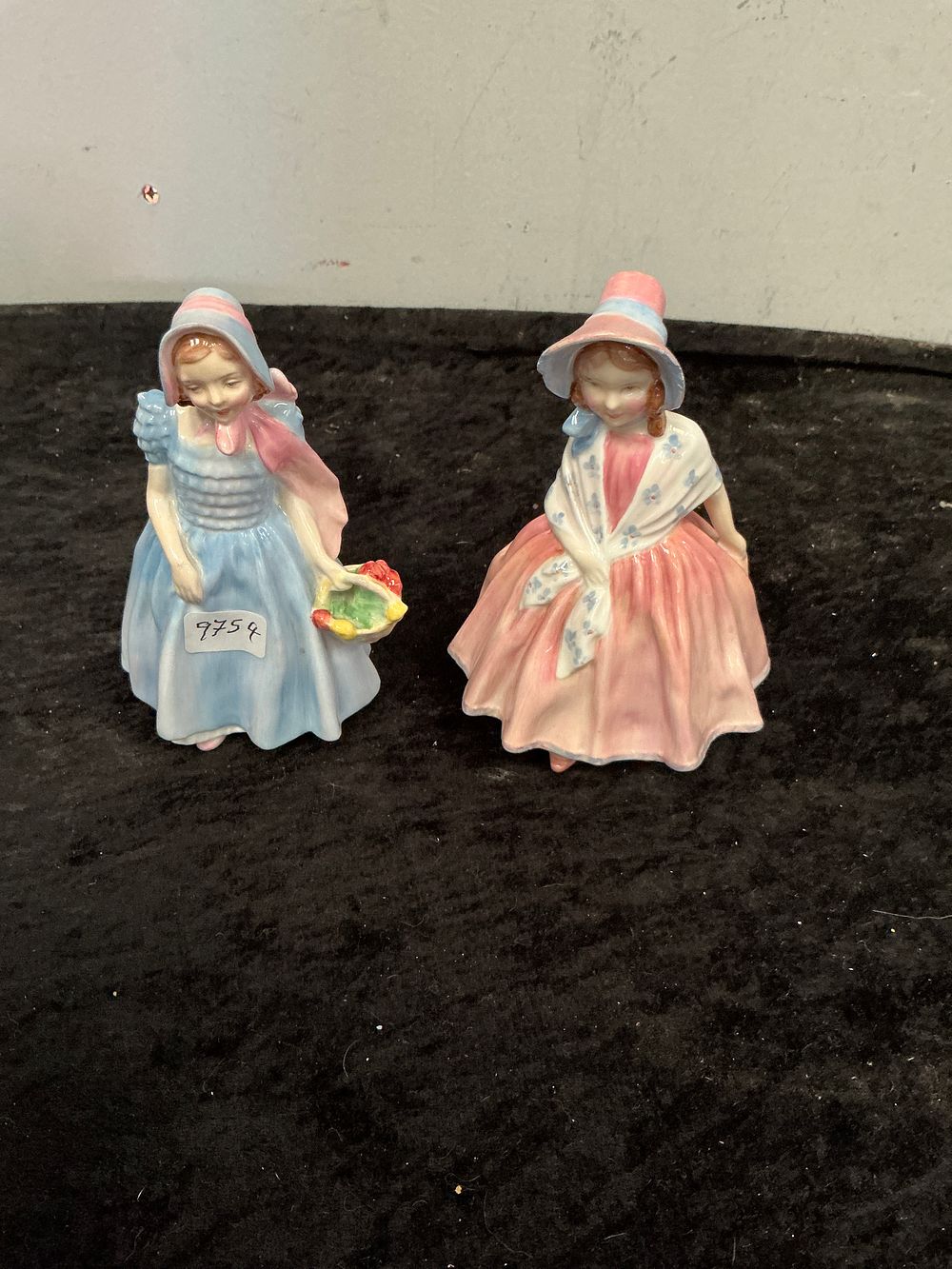 Lot 309: A Pair of Royal Doulton Porcelain Figurines, Lily HN 1798 and Wendy