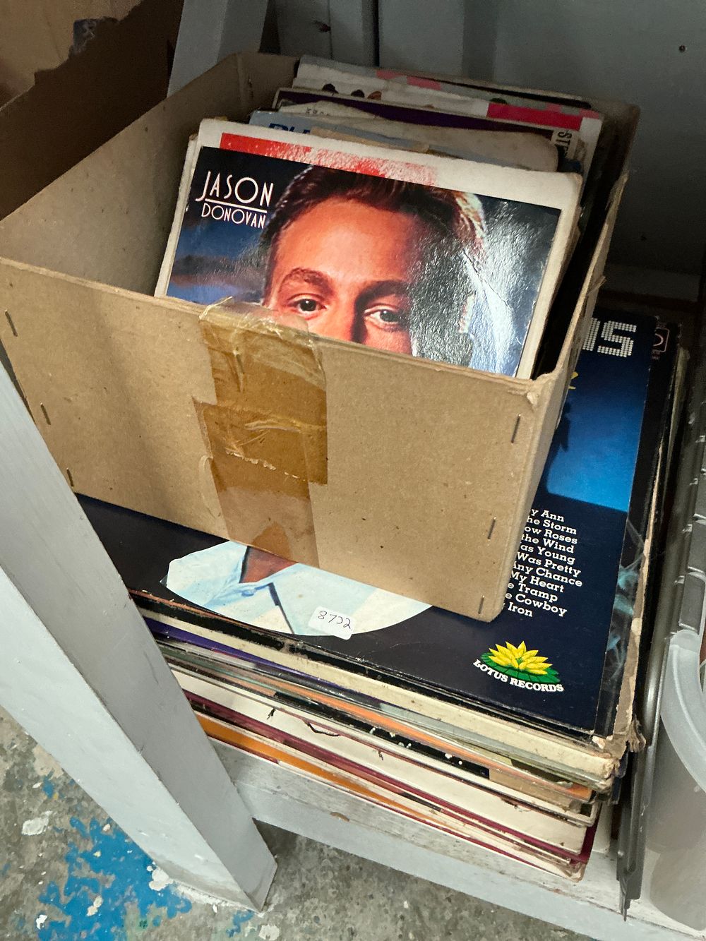 Lot 355: An Assortment of Vinyl Records Including Jason Donovan and Lotus Records
