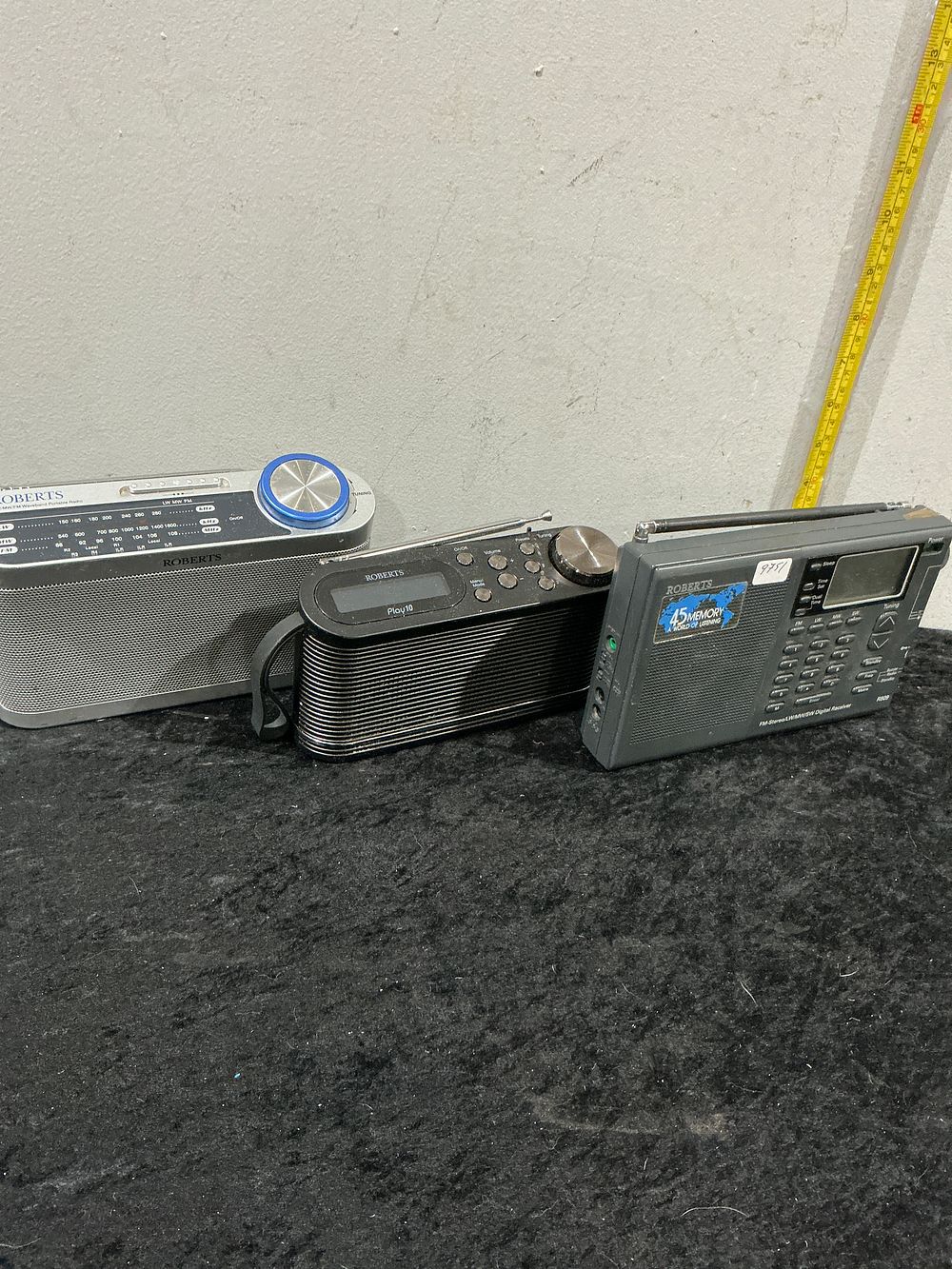 Lot 229: A Trio of Roberts Portable Radios including R993, Play 10 and R9993 Models