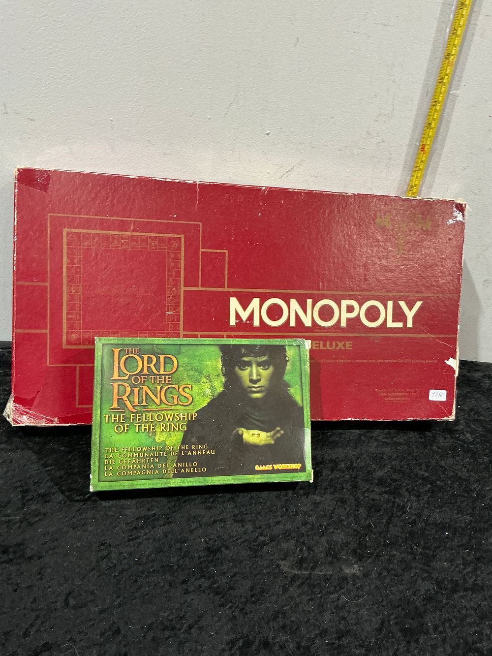 Lot 230: Two Boxed Games including Monopoly Deluxe Edition and The Lord of the Rings