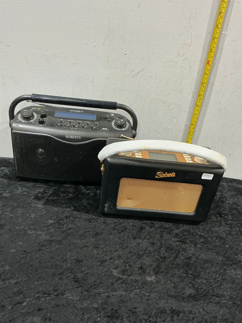 Lot 248: Two Roberts Portable Digital Radios Including Ecologic 4 and Revival Series Models