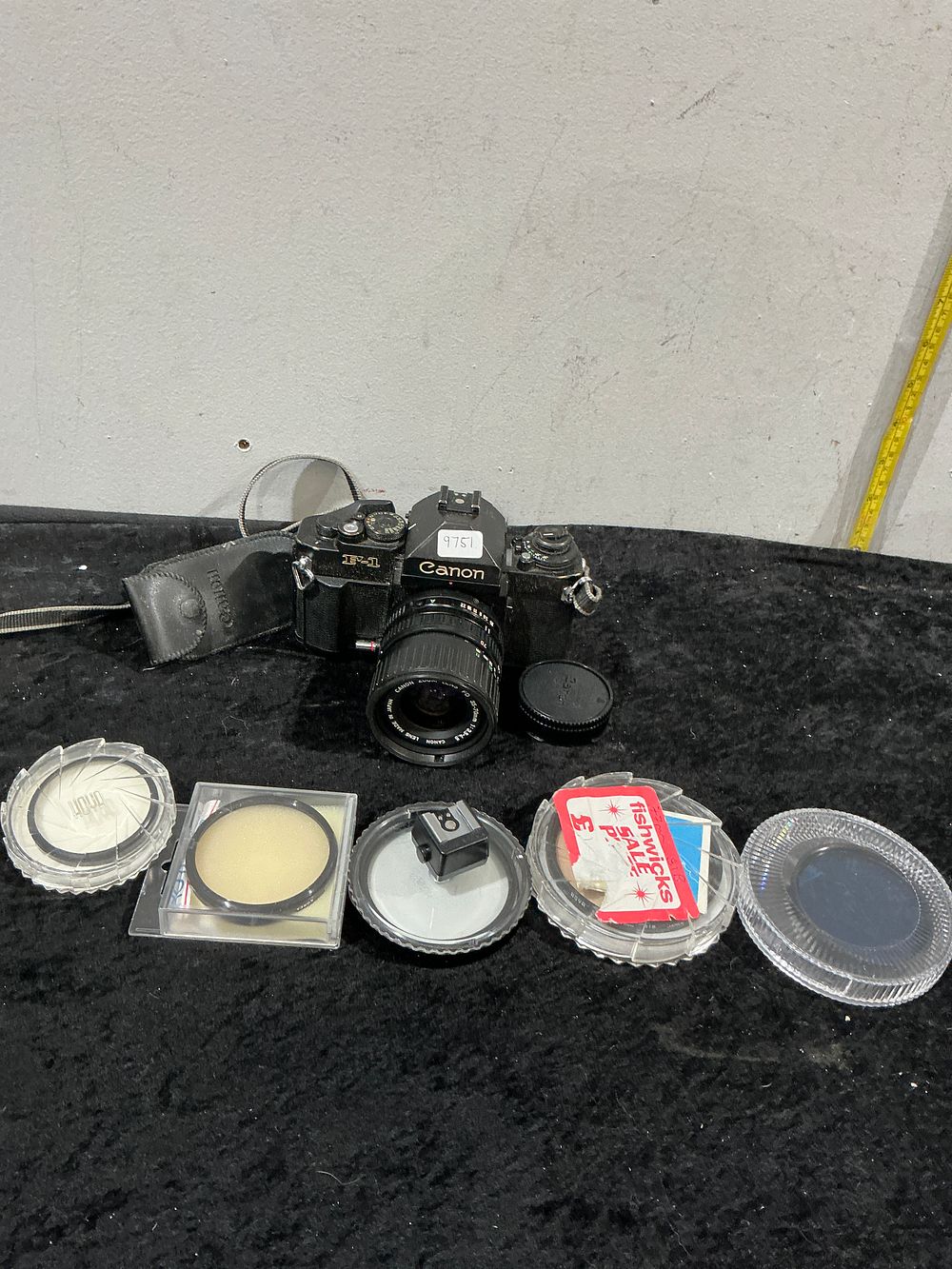 Lot 259: A Canon New F-1 35mm SLR Film Camera with 35-70mm Lens and Accessories