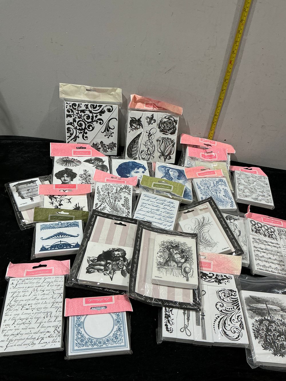 Lot 304: A Collection of LaBlanche Decorative Craft Stamps
