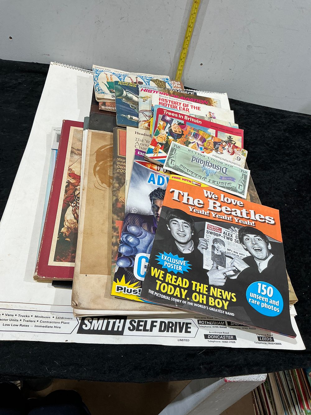 Lot 405: A Collection of Vintage British Ephemera, Music Memorabilia, and Local Advertising
