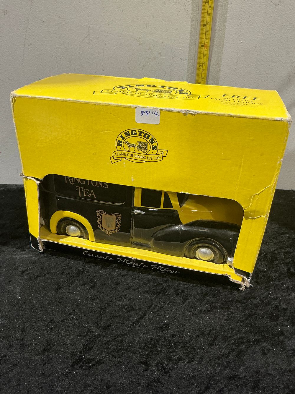 Lot 402: Ringtons Tea Ceramic Morris Minor Delivery Van in Original Presentation Box