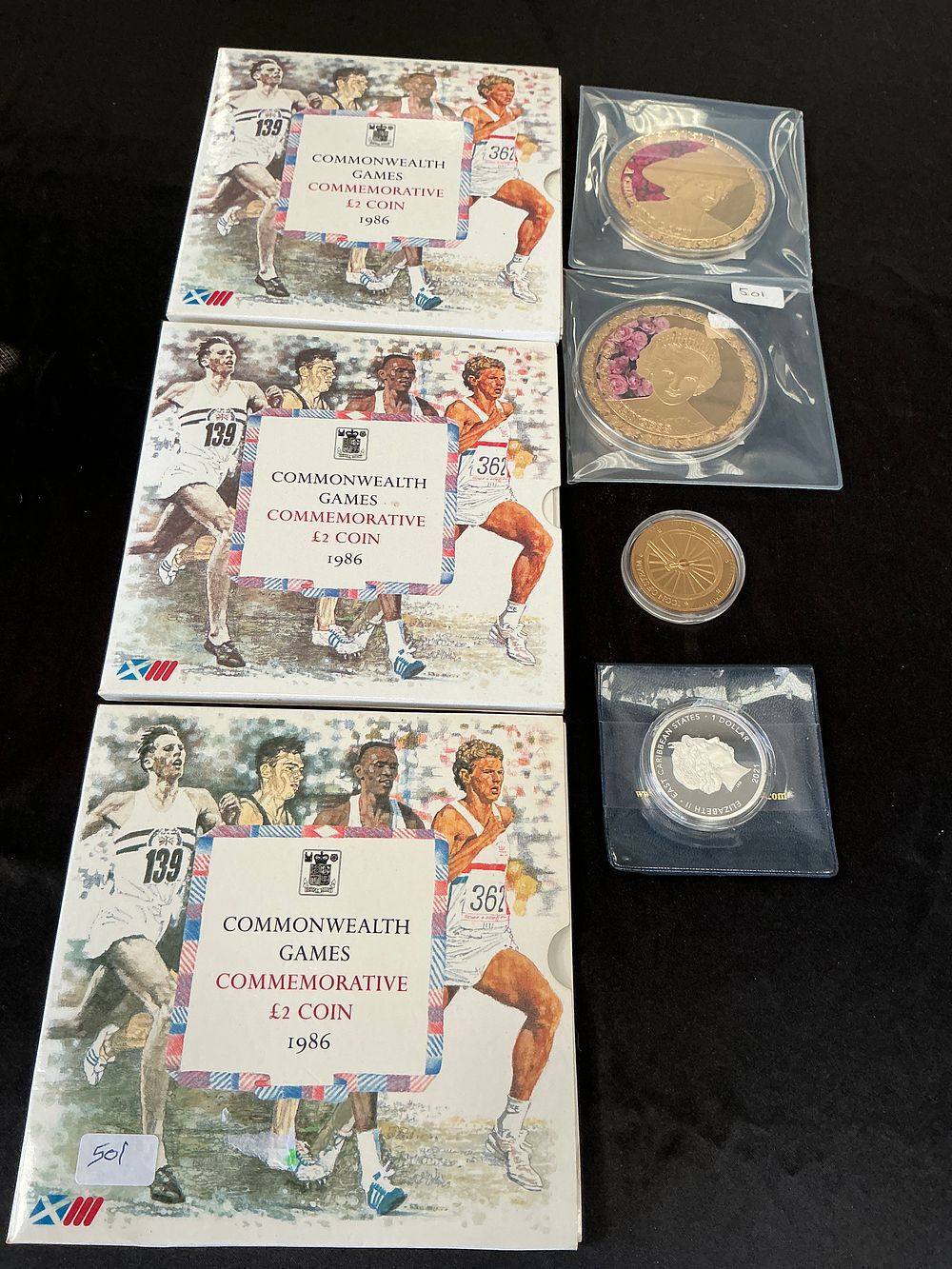 Lot 184: UK 1986-2021 A Collection of Commemorative Coins and Medals