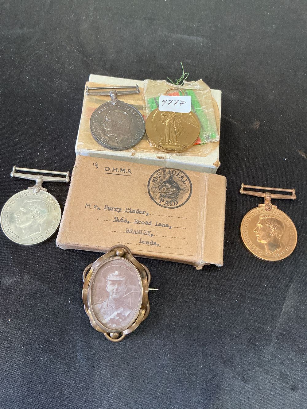 Lot 195: A Collection of British Military Medals and Commemorative Items