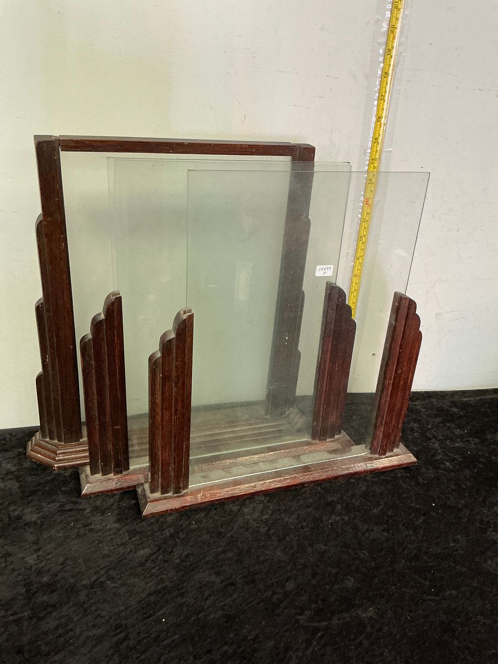 Lot 276: A Set of three Art Deco picture frames