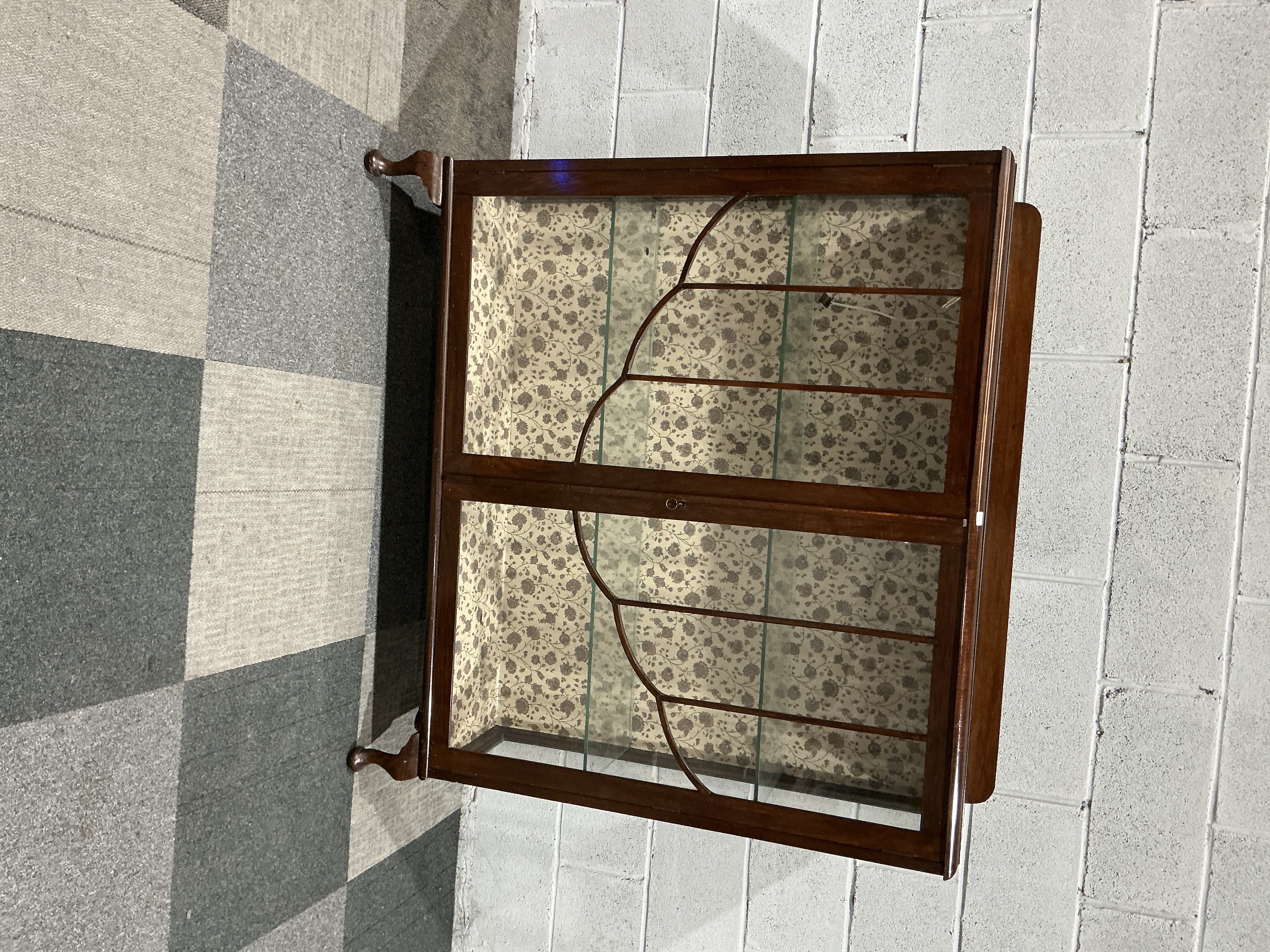 Early 20th Century Mahogany Glazed Display Cabinet