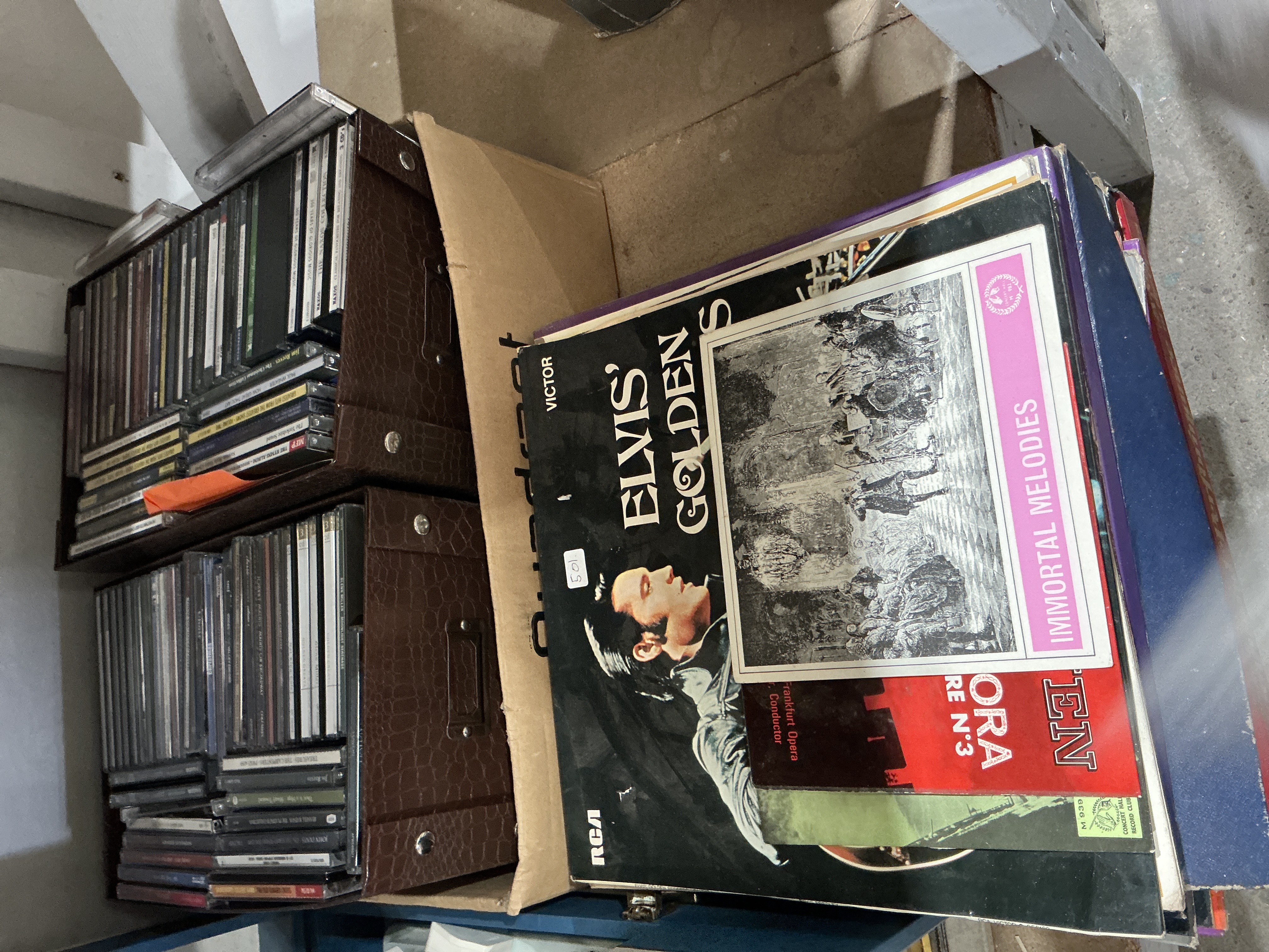 A Large Collection of Recorded Music comprising Compact Discs and Vinyl LP Records