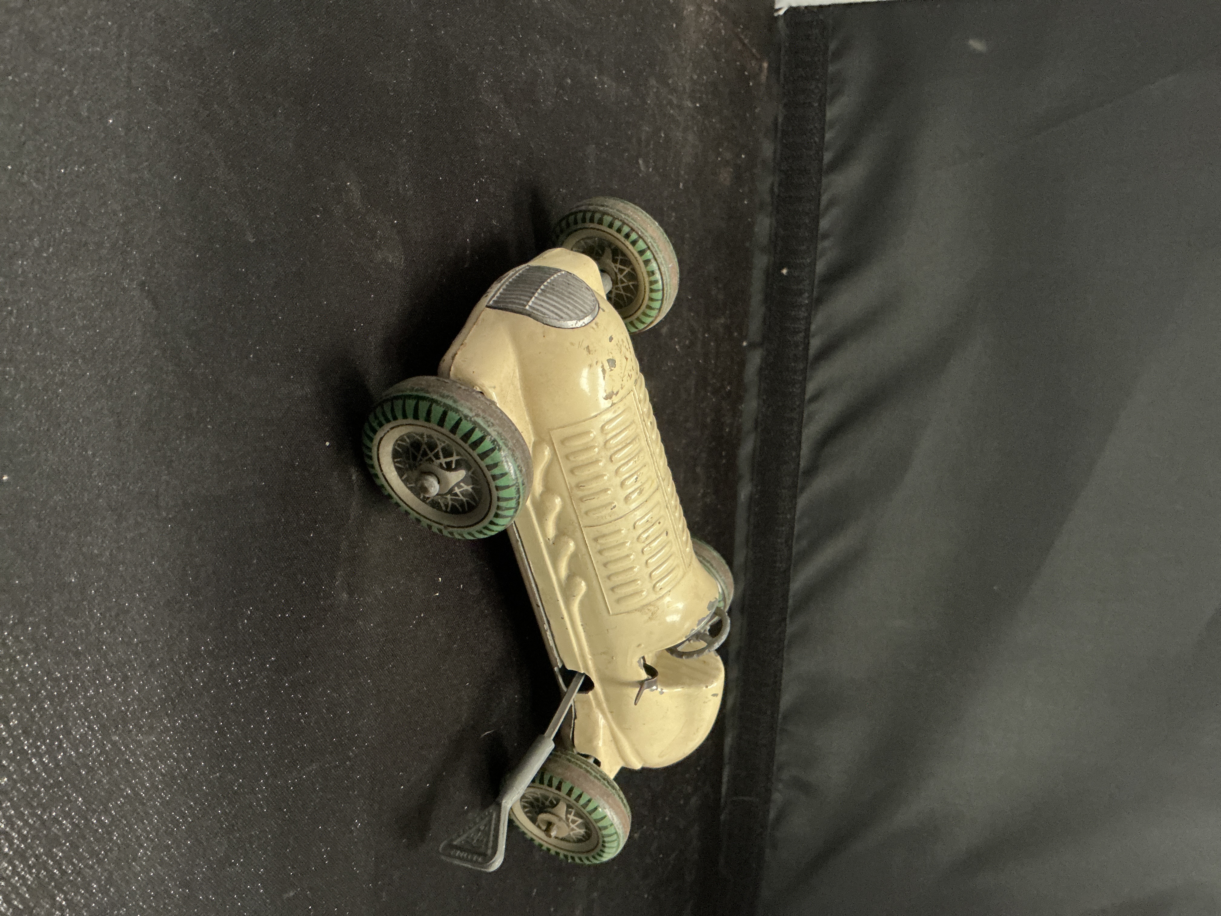 A Tri-ang Minic Clockwork Speed Record Racing Car with Original Key